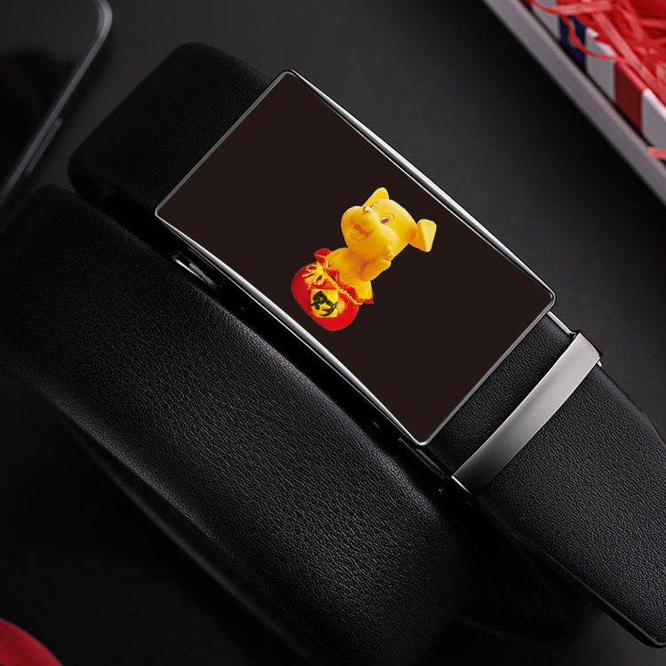 上譽(yù)專業(yè)生產(chǎn)3D光柵男士十二生肖皮帶